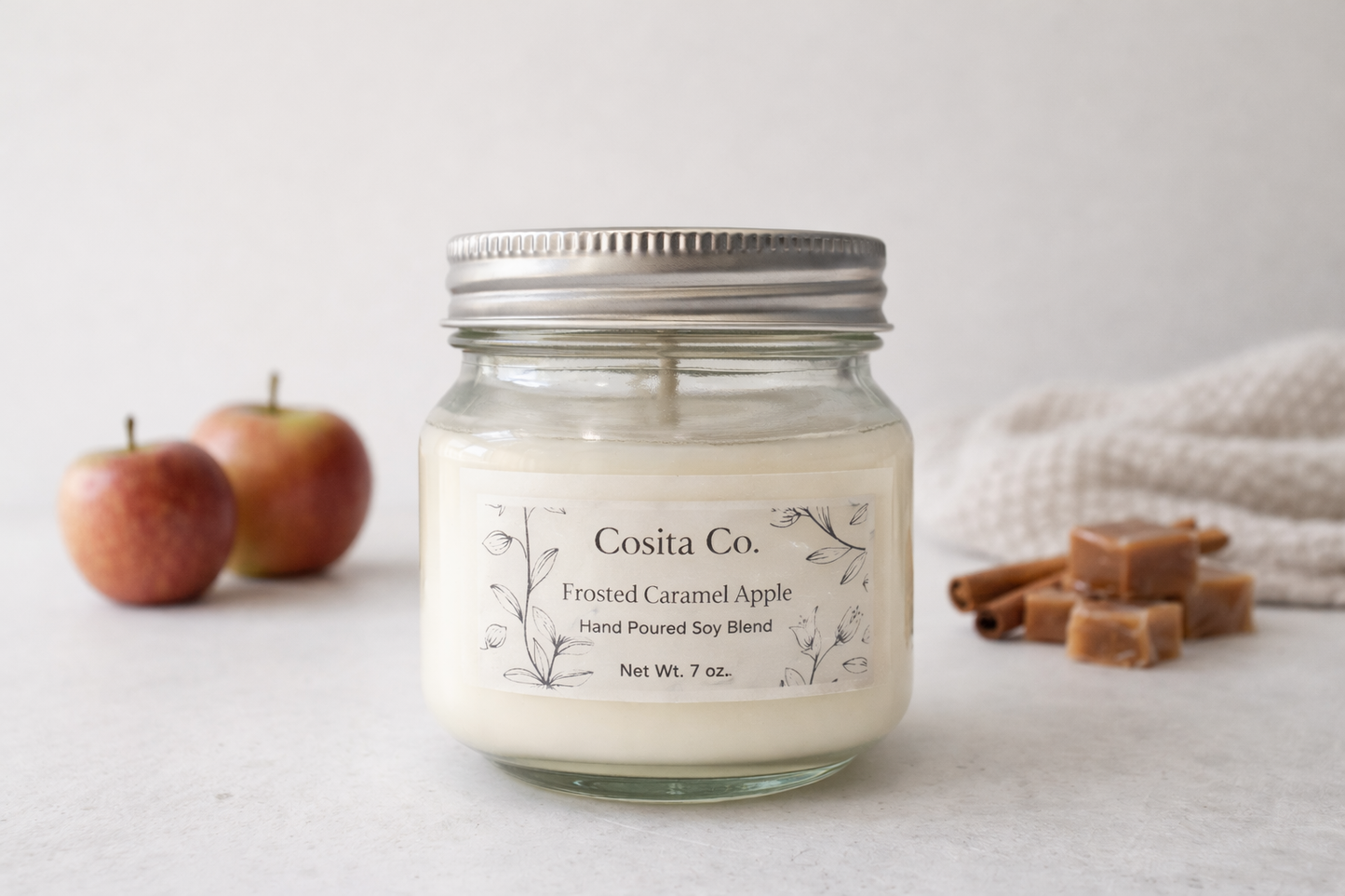 Frosted Caramel Apple
