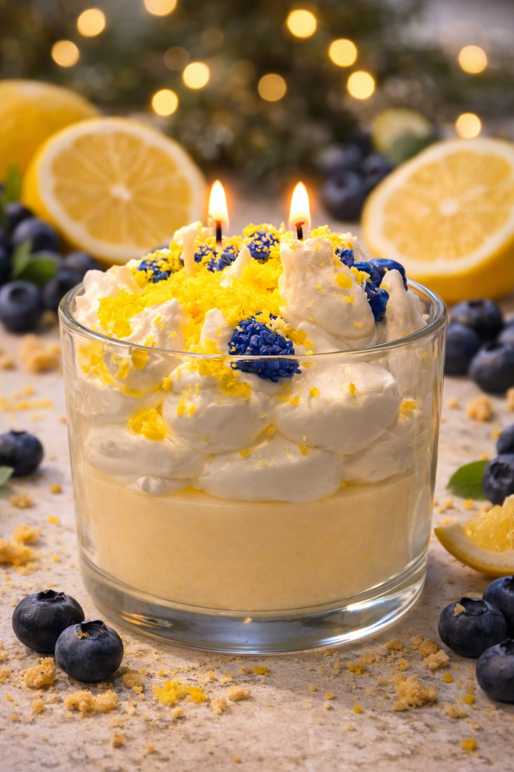 Blueberry Crumble 12oz Double Wick Candle