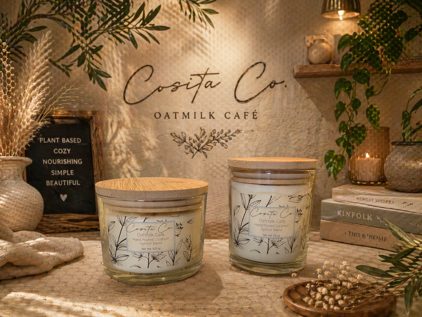 Oatmilk Cafe Candle