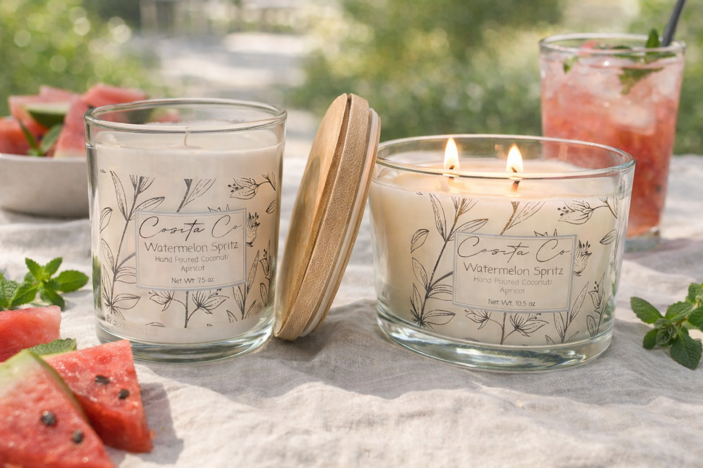 Watermelon Spritz candle