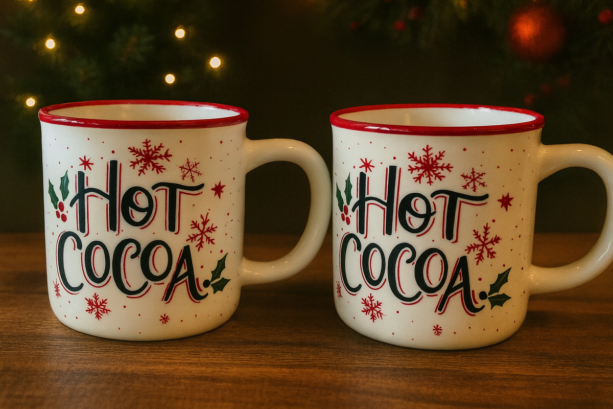 Mistletoe Scented 17oz Christmas Cup Candle