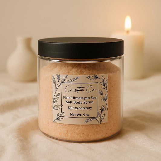 Pink Himalayan Sea Salt Scrub
