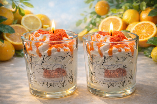 Orange Creamsicle Crush Candle