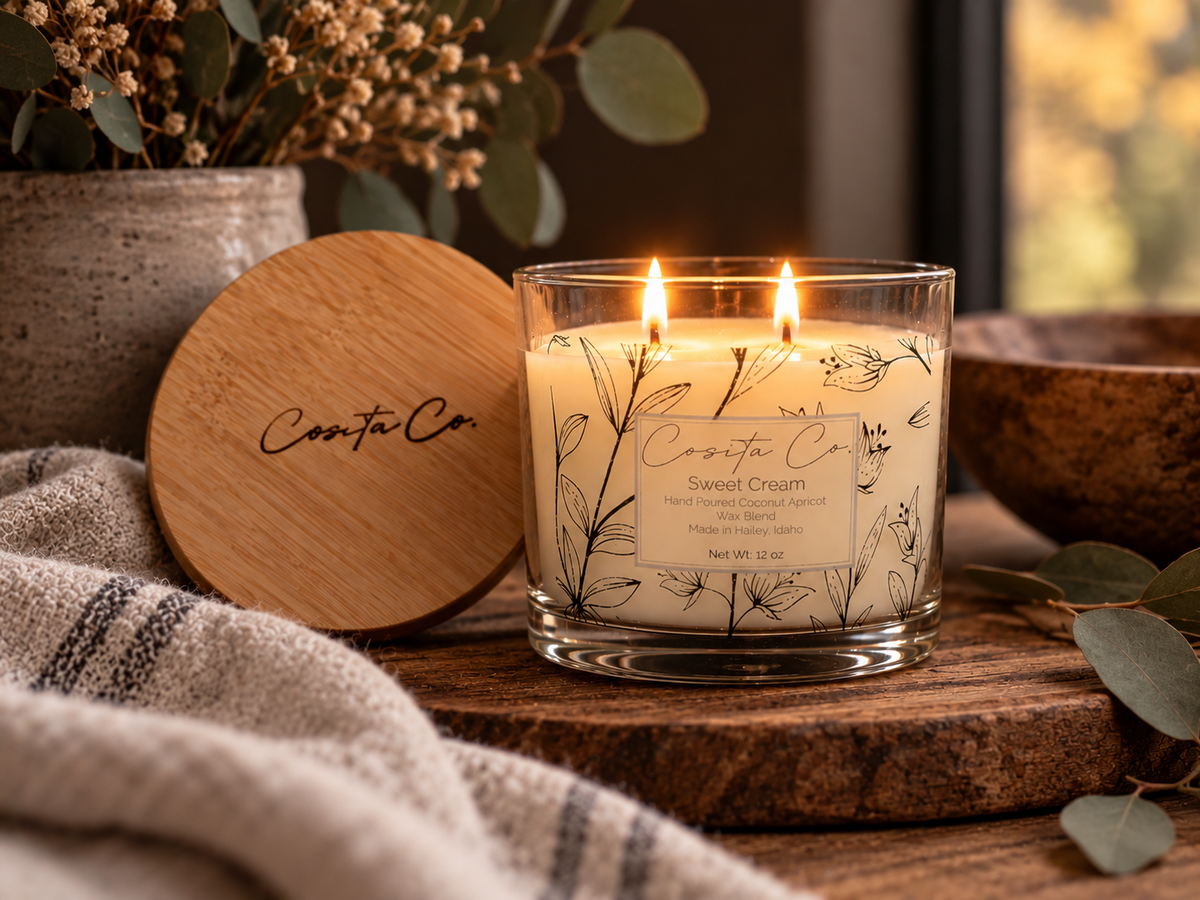 Sweet Cream Candles