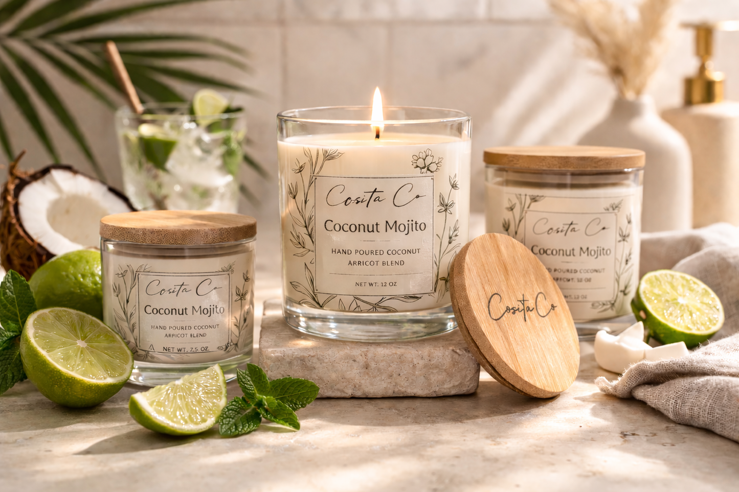 Coconut Mojito candle