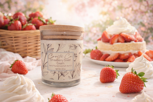 Strawberry Sweet Cream candle