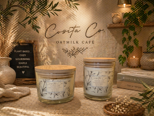 Oatmilk Cafe Candle