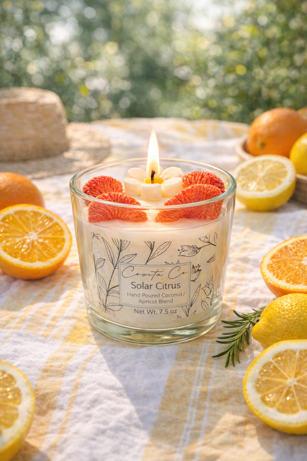 Solar Citrus candle