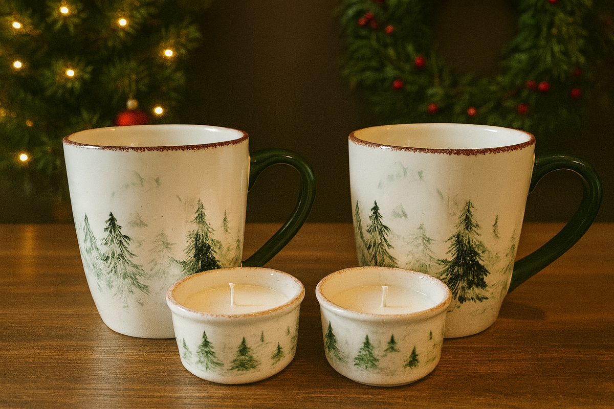 Mistletoe 16oz Christmas Cup Candle